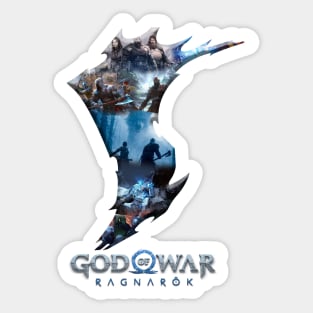 GOD OF WAR RAGNAROK Sticker